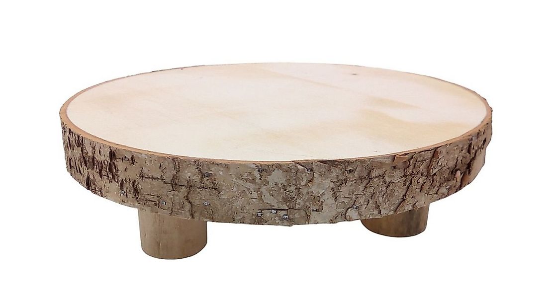 BURI Beistelltisch Deko Holz-Tischchen 20cm Tischdeko Weihnachtsdeko Gestec günstig online kaufen