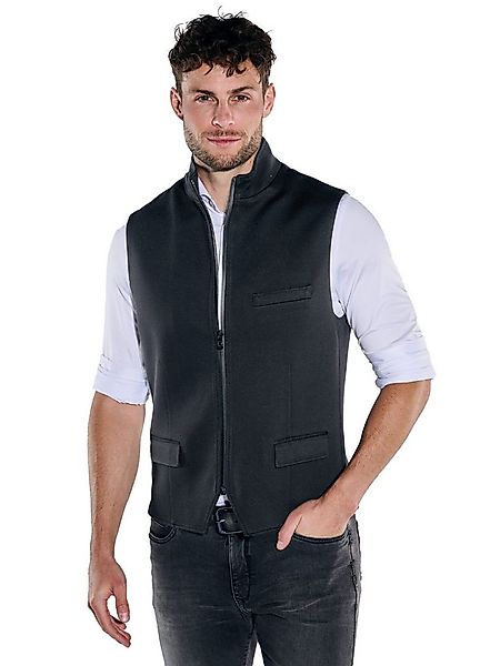 emilio adani Anzugweste emilio adani Herren Sakko-Weste slim fit, Schwarz günstig online kaufen