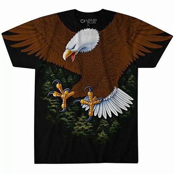 Liquid Blue T-Shirt Vintage Eagle beidseitig bedruckt günstig online kaufen