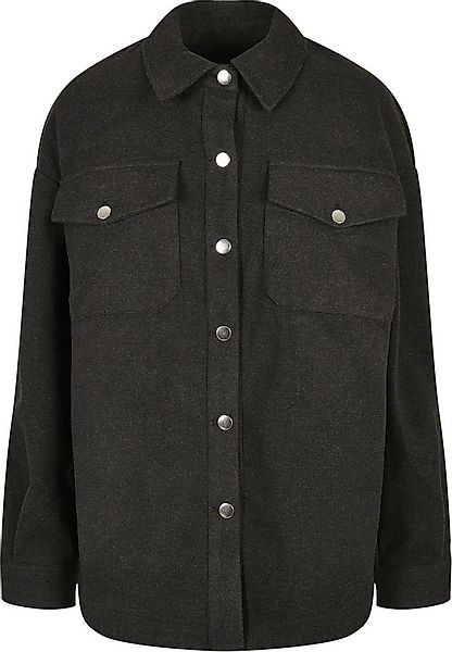 URBAN CLASSICS Kurzarmshirt Urban Classics Damen Ladies Classic Overshirt ( günstig online kaufen