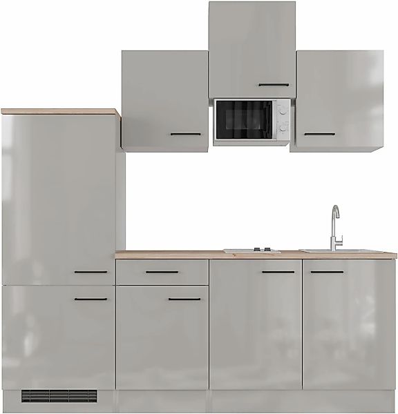 Flex-Well Küchenzeile "Lund" mit E-Geräten, Gesamtbreite 210 cm, in weiten günstig online kaufen