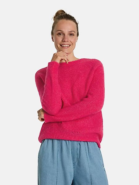 Lieblingsstück Strickpullover Babro Rundhals mit Alpakawolle günstig online kaufen