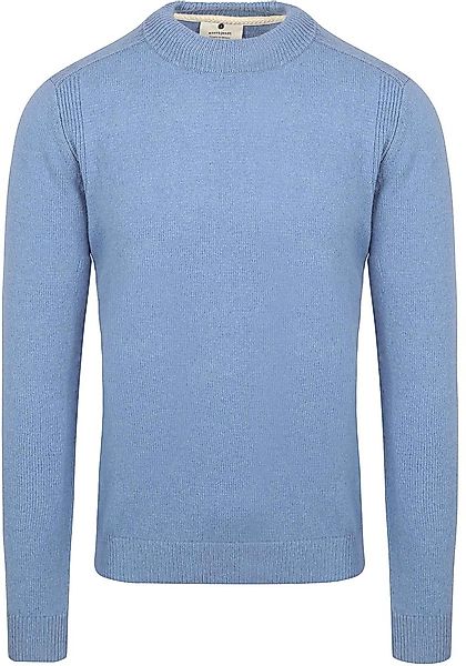 Anerkjendt Lammwolle Pullover Rico Mid Blau - Größe XL günstig online kaufen