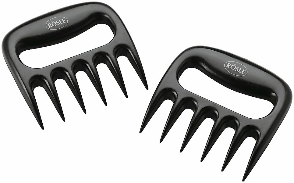 RÖSLE Fleischgabel "Pulled-Pork, 25088" zum Zerteilen von gegartem Fleisch, günstig online kaufen