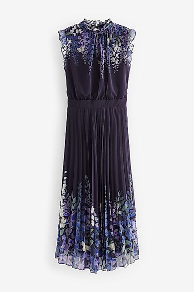 Next Jerseykleid Kew Collection Mesh-Rüschenkleid mit günstig online kaufen
