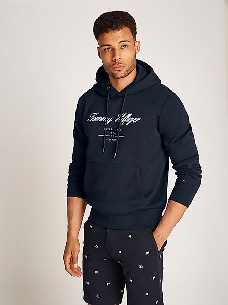 Tommy Hilfiger Hoodie "SCRIPT LOGO HOODY", mit aufgesticktem Logo günstig online kaufen