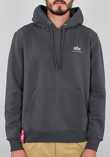 Alpha Industries Kapuzensweatshirt Hoody Small Logo Baumwollmischung, regul günstig online kaufen