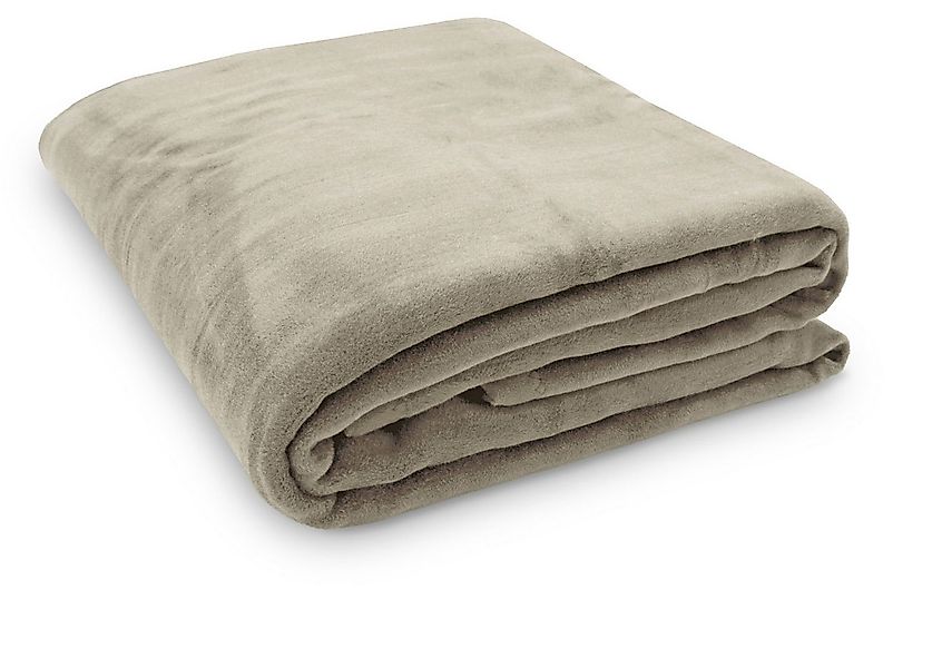 Wohndecke, ZOLLNER, 150 x 200 cm, 60% Baumwolle, 40% Polyacryl, auch in XXL günstig online kaufen