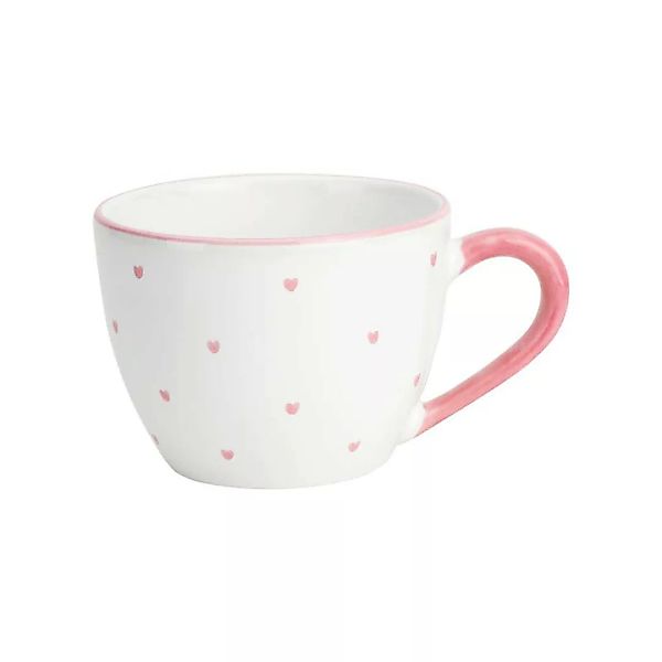 Gmundner Keramik Herzerl Rosa Tee-Obertasse Maxima 0,4 L günstig online kaufen