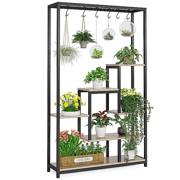 Tribesigns Blumenständer 5 Ebenen Pflanzenregal mit günstig online kaufen