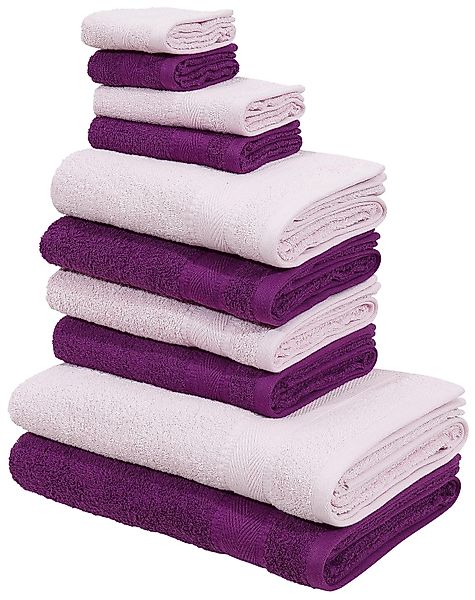 my home Handtuch Set "Afri, Duschtücher, Handtücher, Gästetücher, Seiftüche günstig online kaufen