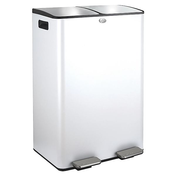 Spirella Kosmetikeimer Aliya 2 x 30, Weiß Matt günstig online kaufen