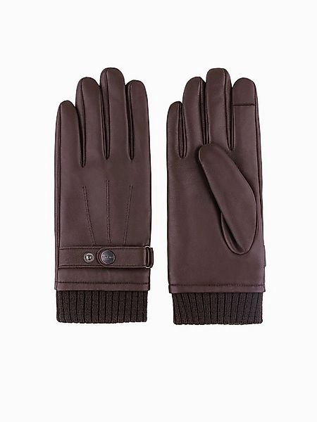 OMBRE Lederhandschuhe Lederhandschuhe für Herren mit Touchscreen-Funktion günstig online kaufen