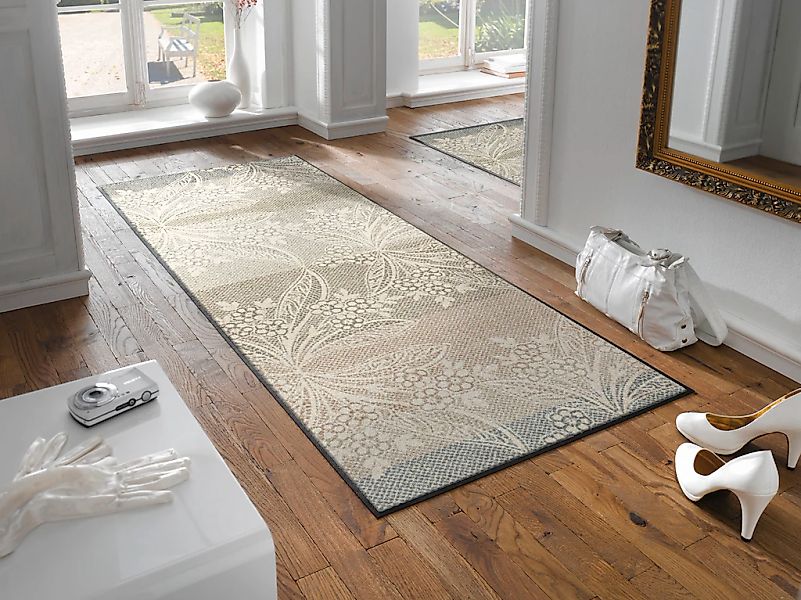 wash+dry by Kleen-Tex Läufer »Floral Lace«, rechteckig günstig online kaufen