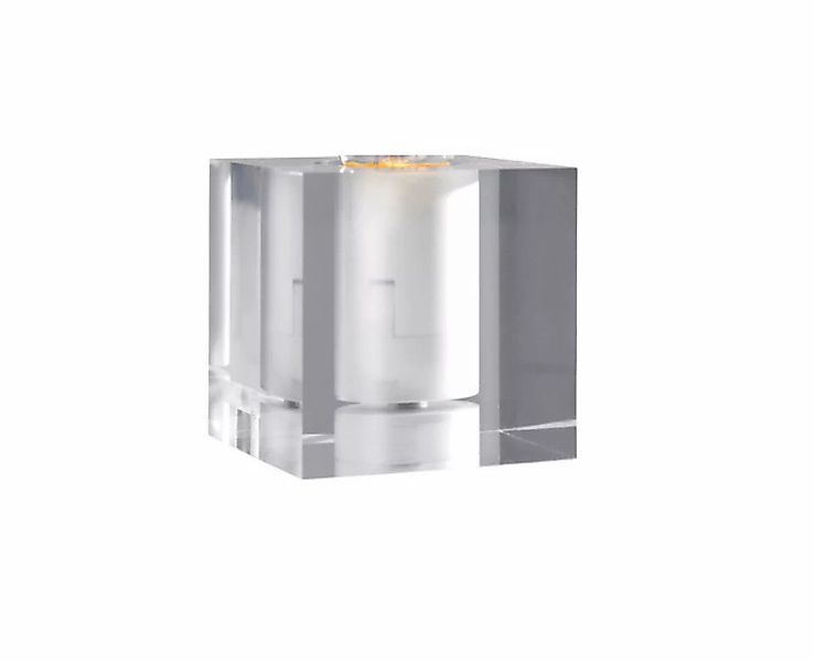 Tischleuchte Cubic E27 Acryl günstig online kaufen