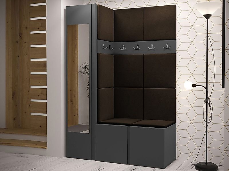 MIRJAN24 Garderoben-Set Orion X, (Komplett-Set, Schuhschrank, günstig online kaufen