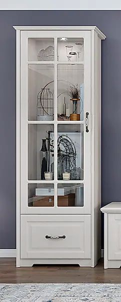 OTTO home Glasvitrine "Evergreen" UV lackiert, Tür mit Sicherheitsglas 4 mm günstig online kaufen