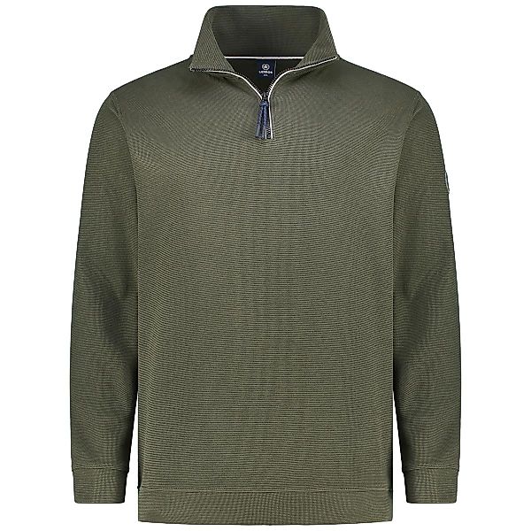 Lerros Sweatshirt aus Baumwollmischung Farbe khaki Größe: 4XL günstig online kaufen
