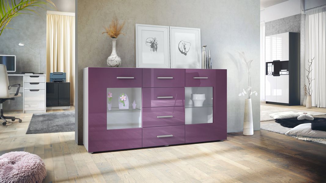 Vladon Sideboard Grömitz V1 (Kommode mit günstig online kaufen