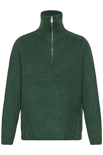 OXMO Troyer OXBallino Modischer Grobstrick-Pullover mit Troyerkragen günstig online kaufen