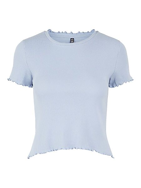 PIECES Pcomilla T-shirt Damen Blau günstig online kaufen