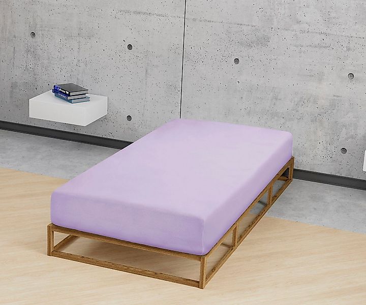 Biberna Spannbettlaken Biber in Gr. 90x200, 140x200 oder 180x200 cm, Biber, günstig online kaufen