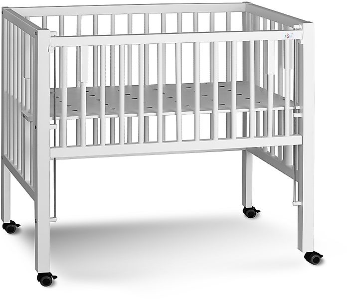 tiSsi® Beistellbett »MAXI Boxspring, weiß«, inklusive Matratze, Höhenverste günstig online kaufen