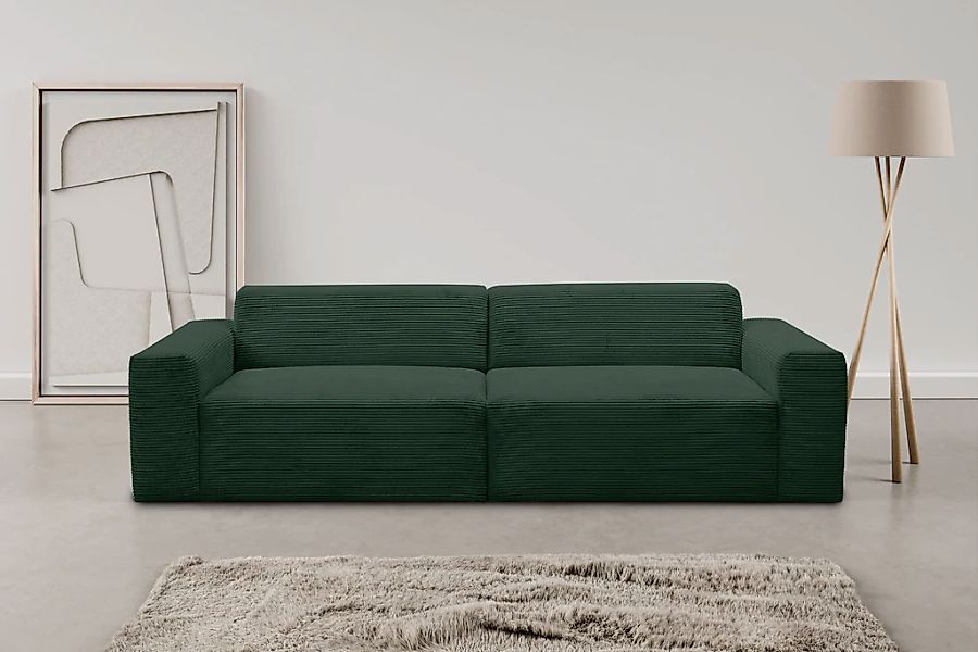 WERK2 Sofa "Zeus 3-Sitzer, Big-Sofa, Breite 256cm, Tiefe 105cm, modern & be günstig online kaufen