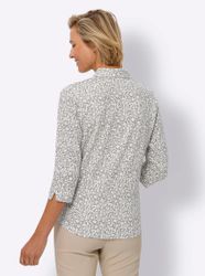 Sieh an! Klassische Bluse Druckbluse günstig online kaufen