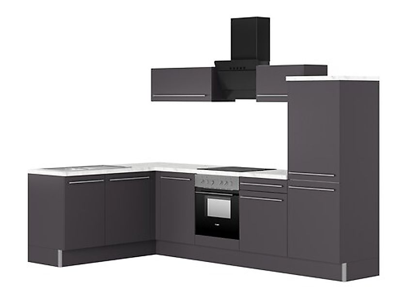 KOCHSTATION Küche »KS-Bern2«, Stellmaße 175 x 295 cm, wahlweise mit E-Gerät günstig online kaufen