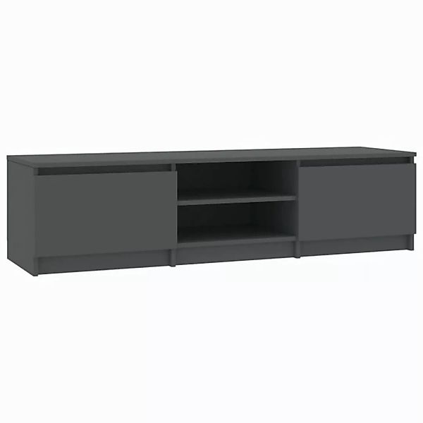 vidaXL TV-Schrank TV-Schrank Grau 1404035,5 cm Spanplatte Lowboard günstig online kaufen