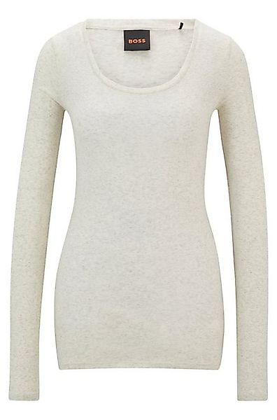 BOSS ORANGE Langarmshirt Elayer Premium Damenmode günstig online kaufen