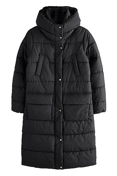 Next Langmantel Wasserdichter, wattierter Mantel mit Kapuze (1-tlg) günstig online kaufen