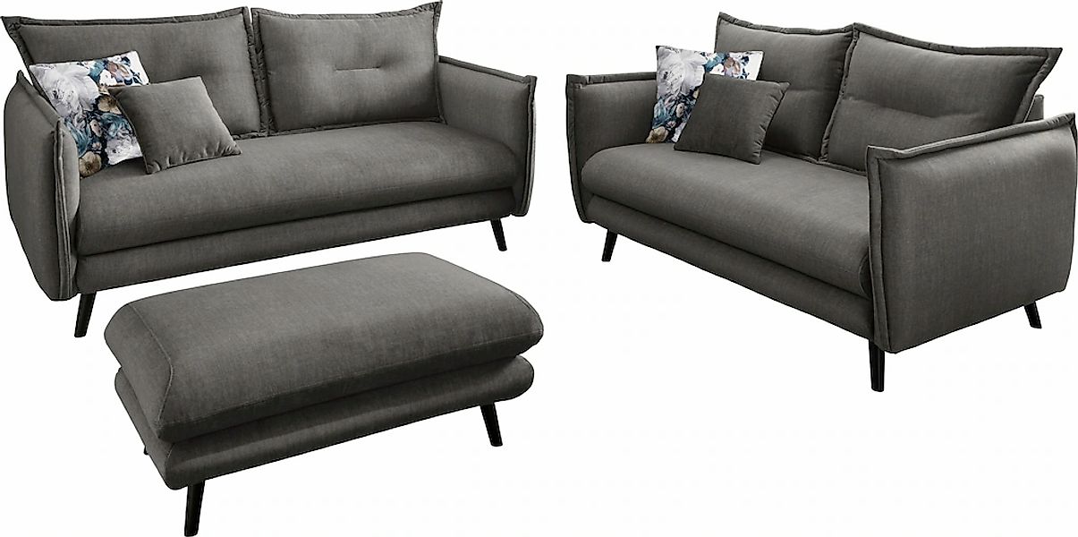 INOSIGN 3-Sitzer "Lazio" inklusive 1 Stk. Wende- und 1 Stk. Zierkissen günstig online kaufen