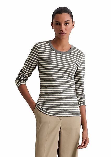 Marc OPolo Langarmshirt "aus reiner Bio-Baumwolle" günstig online kaufen