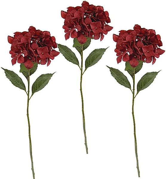 Kunstblume Hortensie, I.GE.A., Höhe 73 cm, 3er Set günstig online kaufen