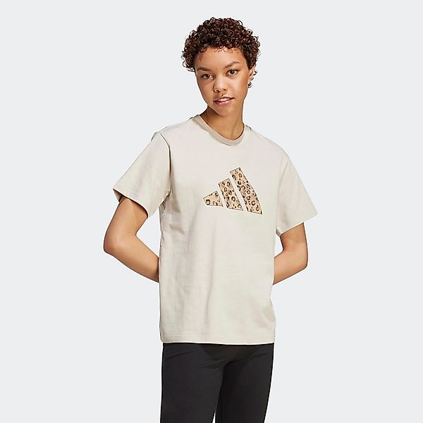 adidas Sportswear T-Shirt "W ANIMAL T" sportlicher Stil, Kurzarm, Rundhalsa günstig online kaufen