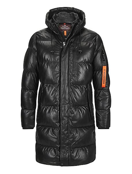 Milestone Ledermantel MSPiero gefüttert aus Lammleder mit abnehmbarer Kapuz günstig online kaufen
