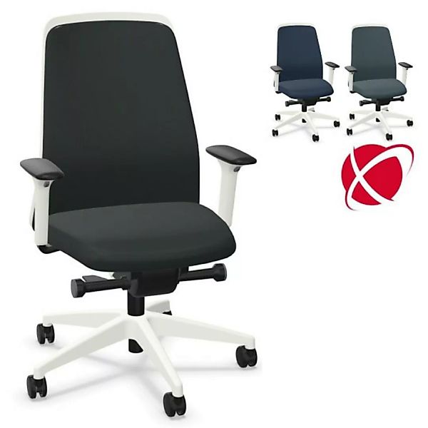 Interstuhl EVERYis1 EV361 FLEXTECH Bürostuhl weiß mit Chillback Rückenlehne günstig online kaufen