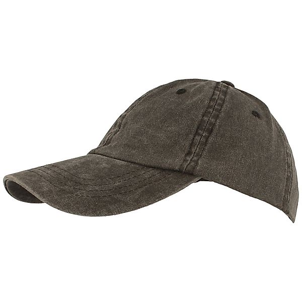Breiter Baseball Cap Jeans-Stoff-Cap aus 100% günstig online kaufen