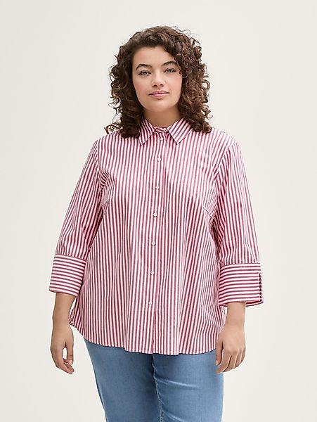TOM TAILOR PLUS Langarmbluse Plus Size günstig online kaufen