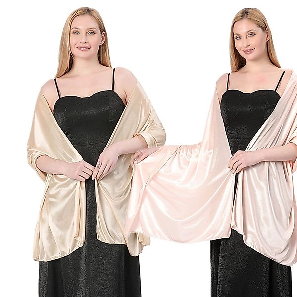 XDeer Modeschal 2 Stück Damen Shawl für Brautkleider Abendkleider, Elegante günstig online kaufen
