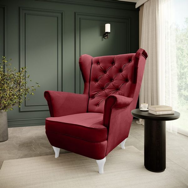 Beautysofa Ohrensessel Ohrensessel Sessel FALCO Chesterfield günstig online kaufen