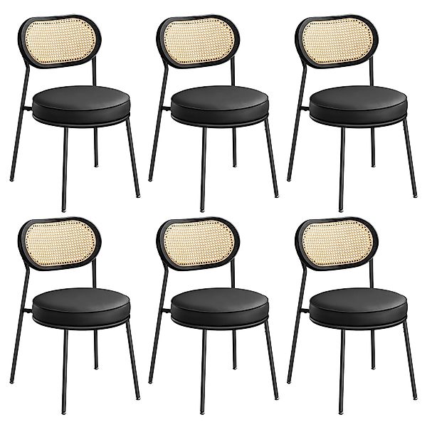 VASAGLE Esszimmerstuhl (6 St), Küchenstuhl, Boho-Stil, günstig online kaufen