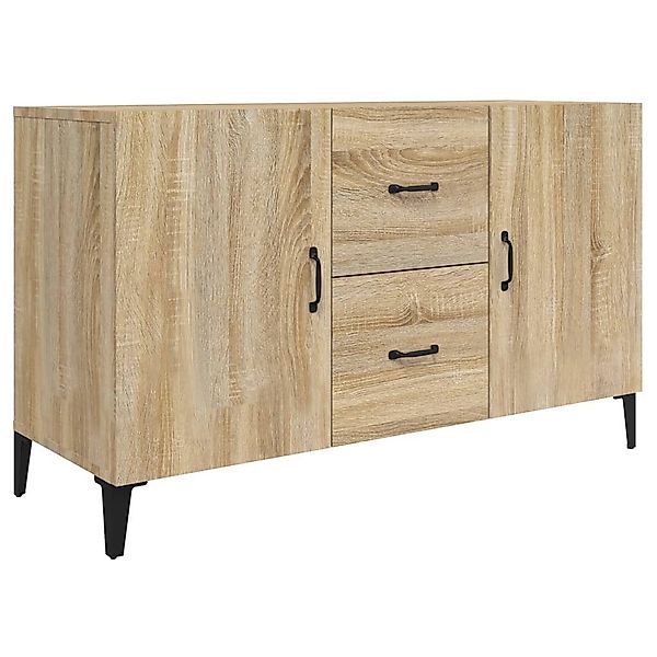 furnicato Sideboard Sonoma-Eiche 100x36x60 cm Holzwerkstoff günstig online kaufen