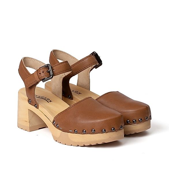 Softclox HOPE Washed Nappa camel (natur) Clog günstig online kaufen