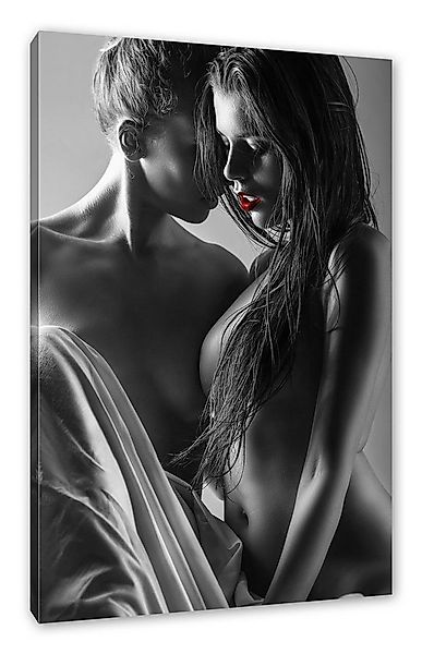 Pixxprint Leinwandbild Sexy Girls Love, Sexy Girls Love (1 St), Leinwandbil günstig online kaufen