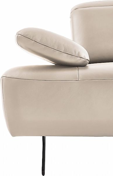 Home affaire 3-Sitzer »Liora Sofa mit verstellbarem Kopfteil, Breite 230 cm günstig online kaufen