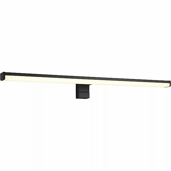Trio LED-Wandleuchte Lino 60 mm x 600 mm x 105 mm Schwarz Matt günstig online kaufen