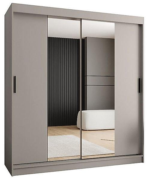 ABIKS MÖBEL Schwebetürenschrank RUBINO T 180 Schlafzimmerschrank mit Schieb günstig online kaufen